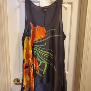 Ashley Stewart silk tank sz 18
